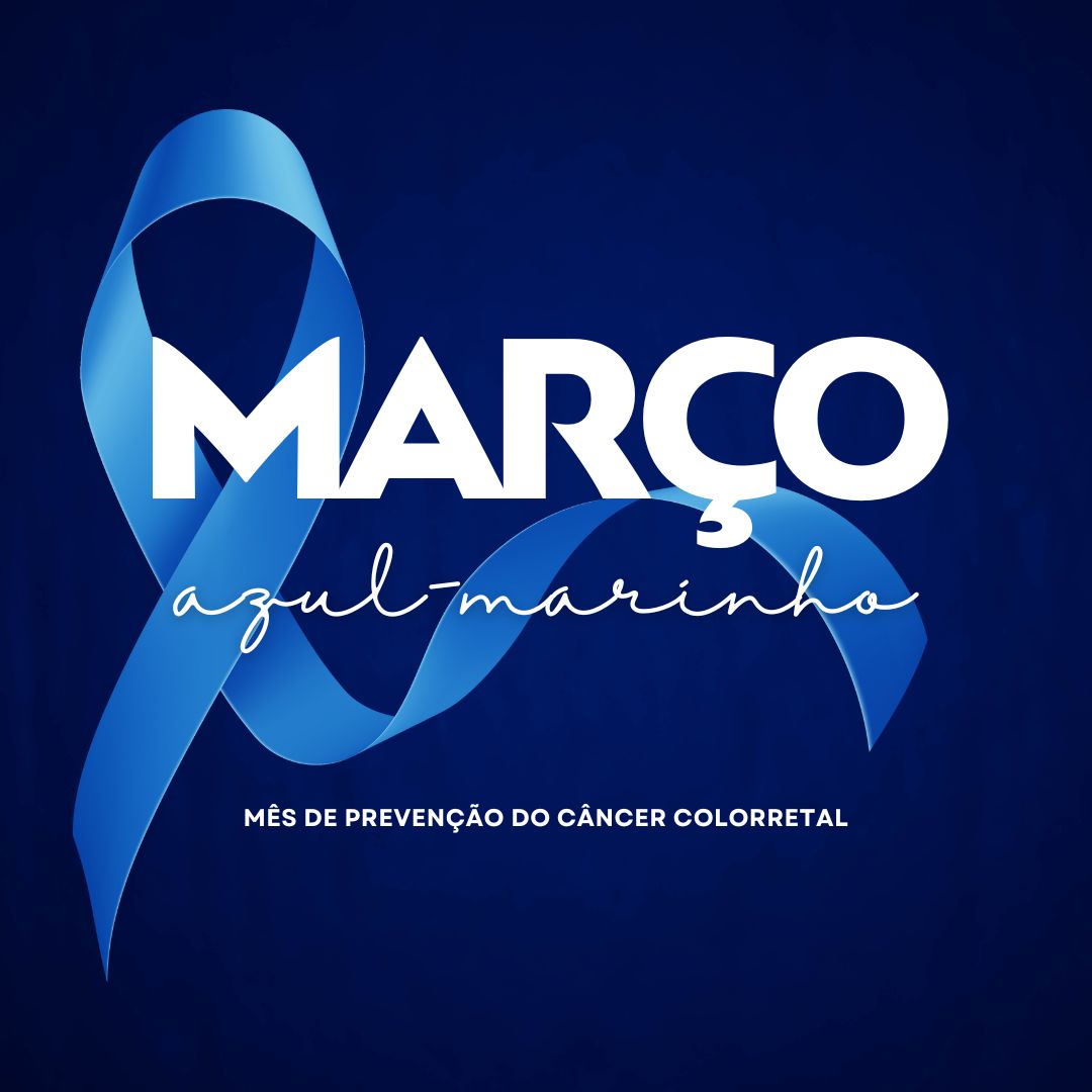 Post para instagram cor mês de março moderno azul