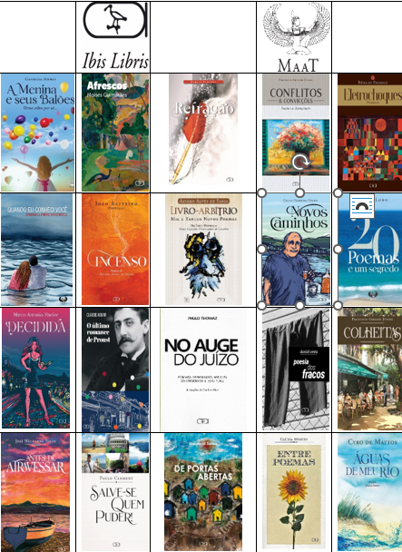 20 livros para Premio Oceanos abril 2023