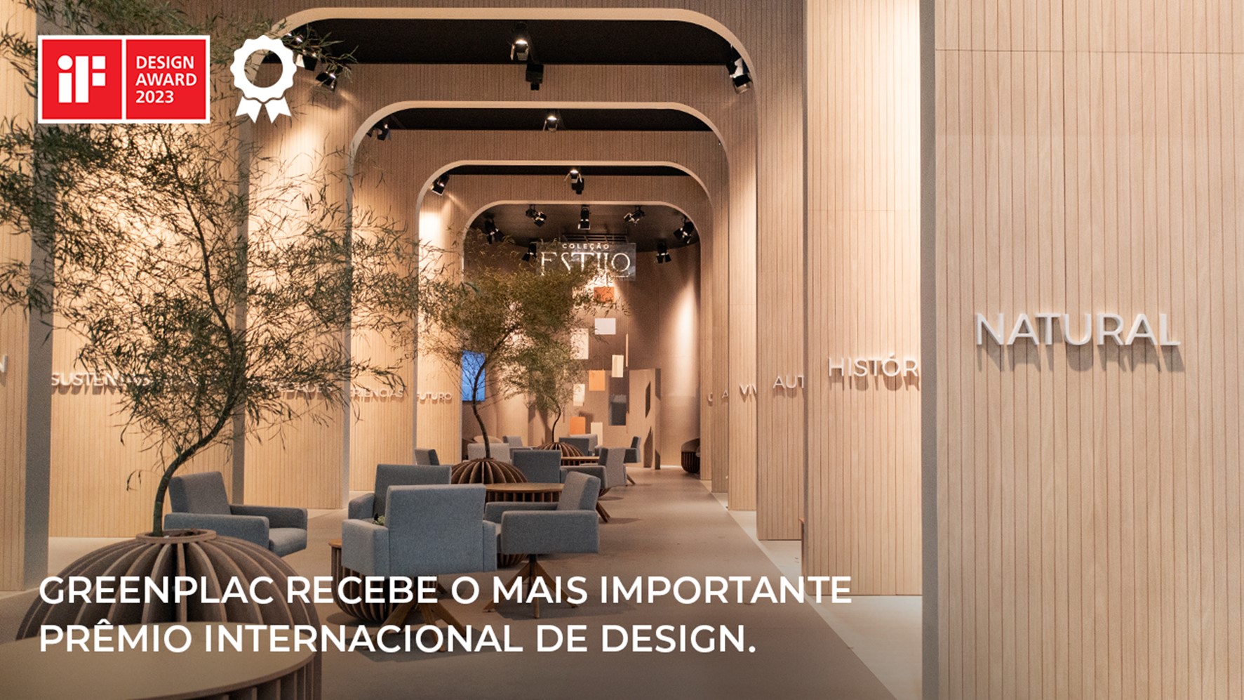 Greenplac MDF Recebe Prêmio Internacional IF Design Awards 2023