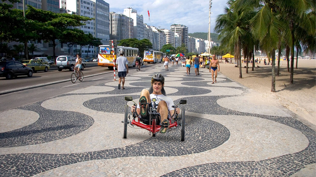 Trike na Praia