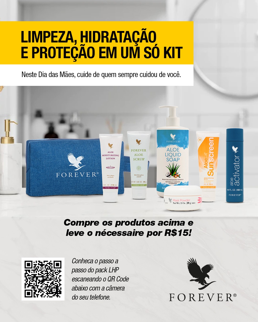 Kit dia das mães - Forever Living