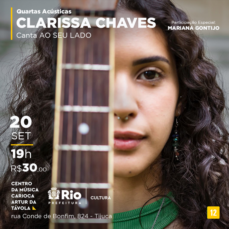 20.09 CLARISSA CHAVES CANTA AO SEU LADO